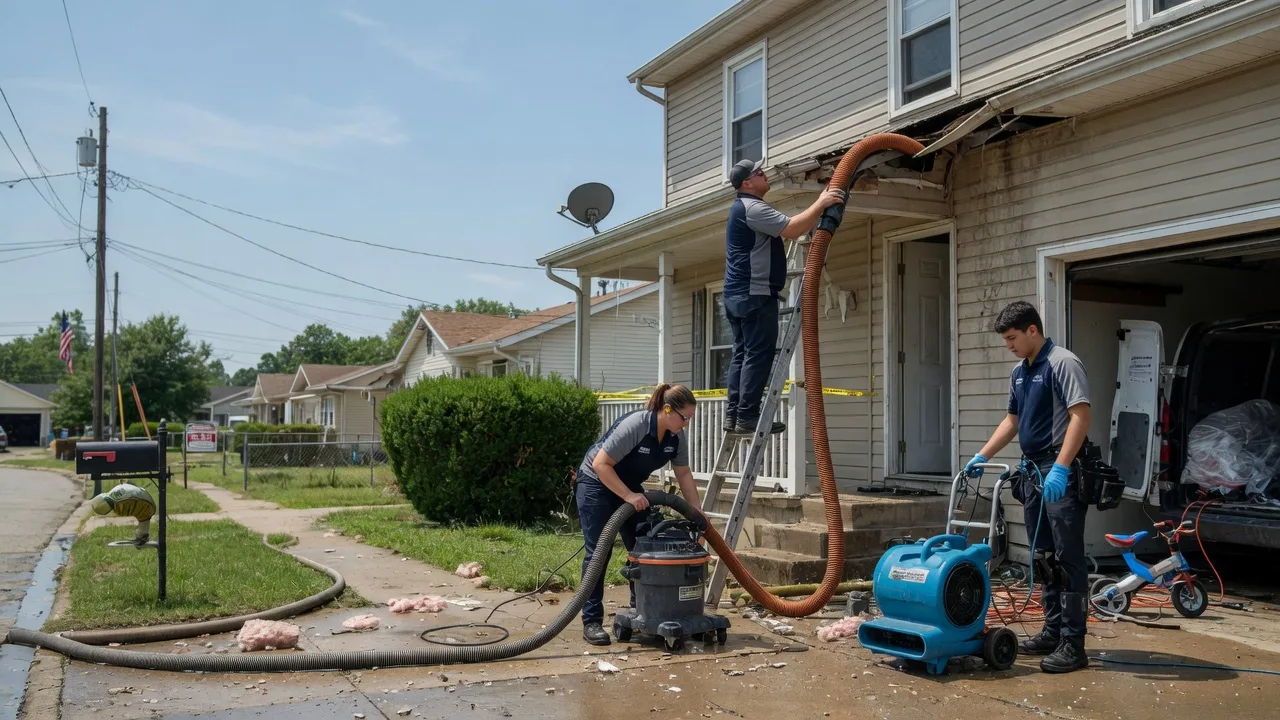 Water Damage Restoration in Rushville, IL near me